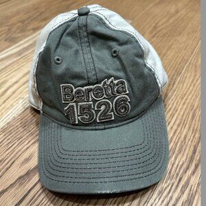 Beretta Baseball Hat, one size fits most, Khaki and Olive, Never Worn